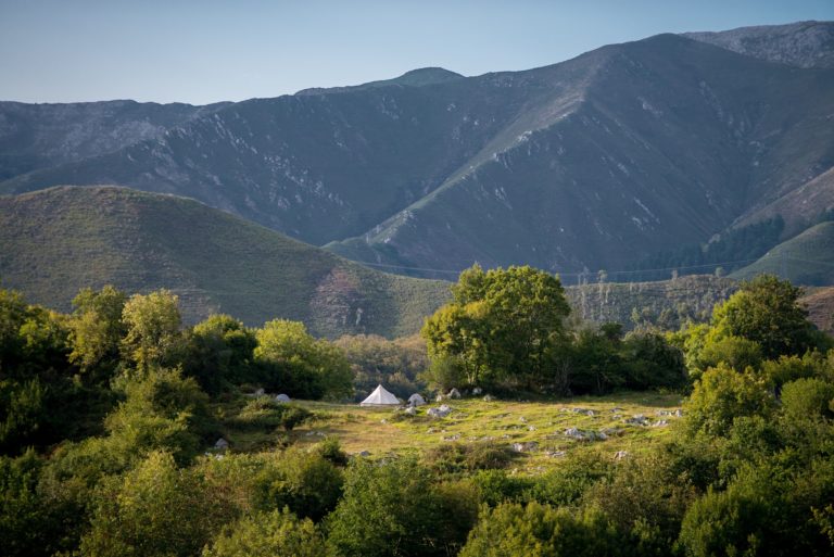 Asturias Yoga Retreat Bell Tent Paraiso Natural